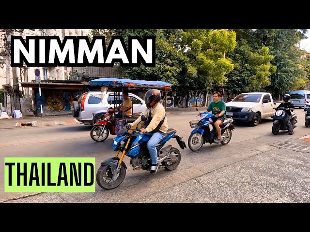 Exploring the Vibrant Streets of Nimman in Chiang Mai, Thailand