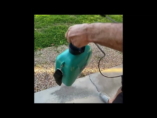 Battery Powered Garden Sprayer with 3 Mist Nozzles, Stellar Product!