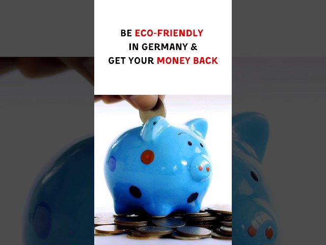 Eco-friendly in Germany: Pfand
