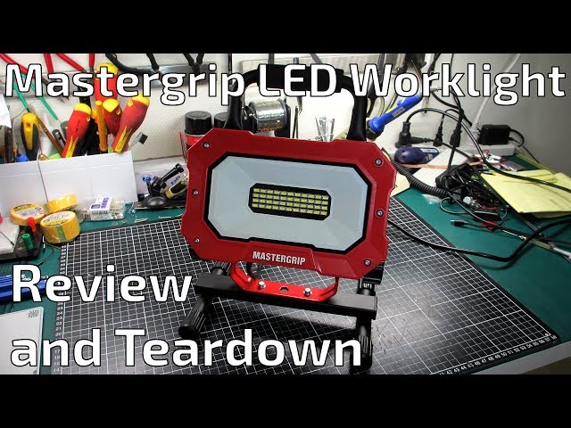 Mastergrip/SnapOn LED Worklight Review and Teardown