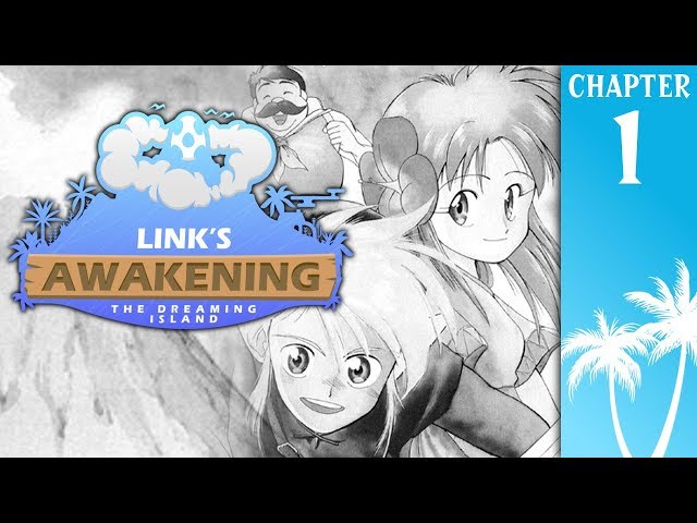 THE AWAKENING | Link's Awakening: The Dreaming Island - Chapter 1 [Zelda Manga Dub]