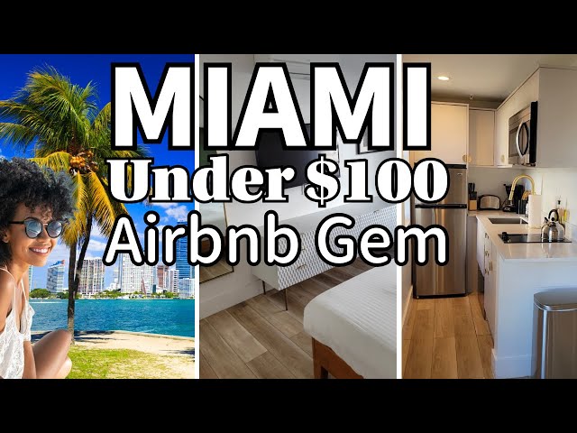 Where To Stay In Miami | The Best Airbnb Tour In Miami | Travel Guide