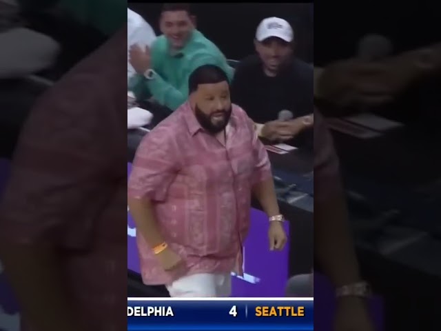 Miami’s own DJ Khaled provided Coach Spoelstra with some in game court side massage service 🤣