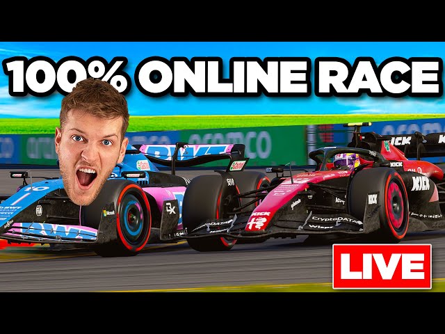 100% Full Grand Prix Vs Viewers! F1 23 Online Races | LIVE 🔴