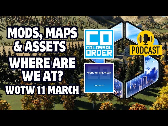 Mods, Maps & Assets - CO/ Paradox Update | Cities Skylines 2
