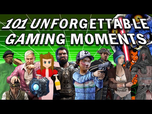 101 Most Unforgettable Moments In Gaming History