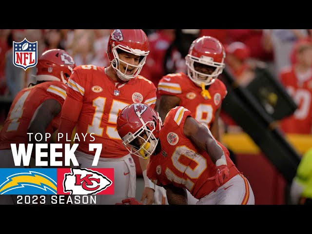 Kansas City Chiefs Top Plays vs. Los Angeles Chargers | 2023 Regular Season Week 7