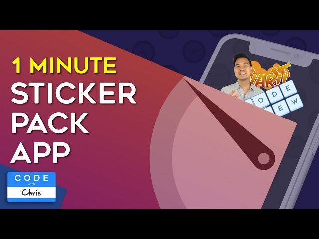 How to Make a Sticker Pack App in One Minute