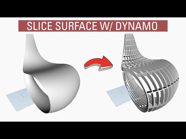 Slicing surfaces with Dynamo BIM