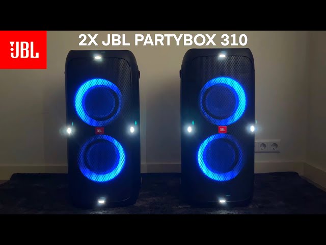 2x Jbl Partybox 310 Sound test 🔊