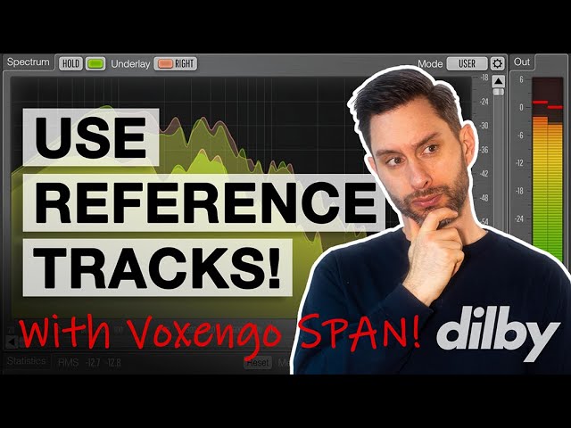 REFERENCE TRACKS in Mixing and Production / Voxengo SPAN Tutorial