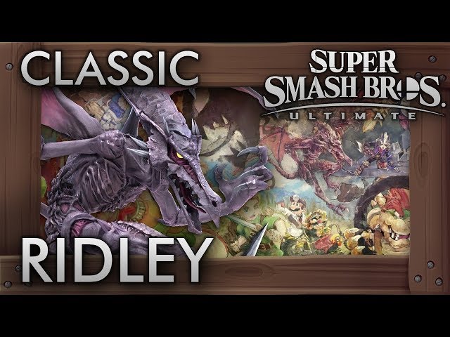 Super Smash Bros. Ultimate: Classic Mode - RIDLEY - 9.9 Intensity No Continues