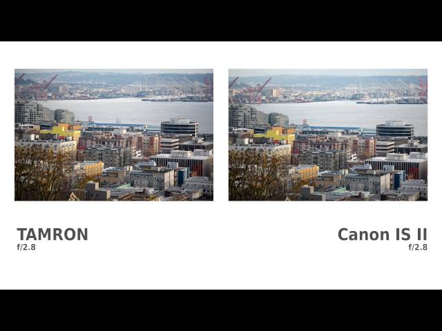 Lens Comparison: Tamron 70-200 f/2.8 VC USD vs Canon 70-200 f/2.8L IS II
