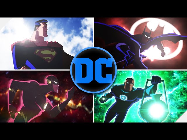 DC Films Intro - DC Animated Universe Remake (Bruce Timm DCAU)