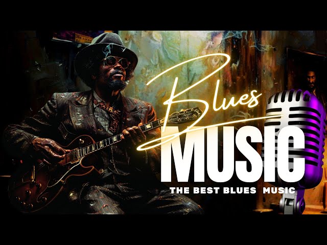 Slow Blues Music 2024 - Best Of Slow Blues/Rock - Blues Music Relaxes And Eases The Mind
