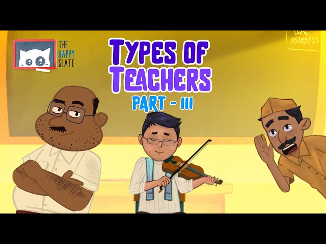 Types of Teachers Part 3 | School Life Memories | Funny Teachers Day Animation Video | Nostalgia