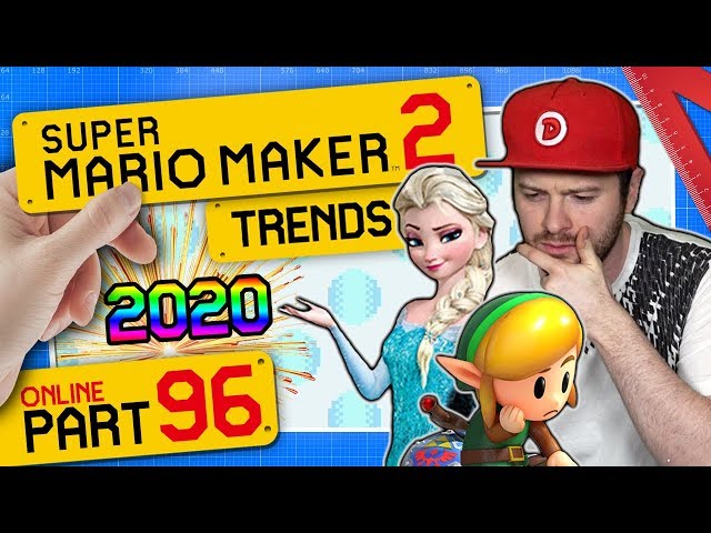 SUPER MARIO MAKER 2 ONLINE 👷 #96: Frozen 2 Into the Unknown, Think Fast mit Link & Neujahr 2020