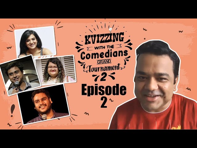 KVizzing With The Comedians Second Edition ||QF 2 feat. Anirban, Kaneez, Supriya and Vaibhav