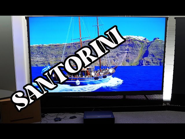 Xiaomi Cinema 2 | Santorini Greece