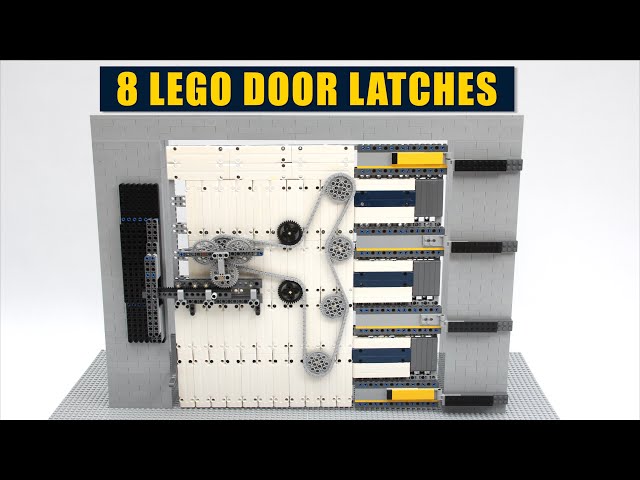 Building 8 LEGO Latches!