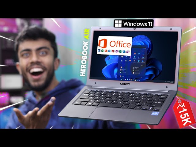 15,000/-RS Cheapest Windows 11 Laptop 🔥 Hard Android & PC Games Test - Best For Student?Office Work?