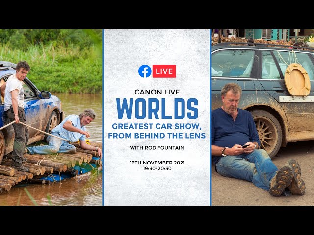 Canon Live | World's Greatest Car Show, from behind the lens with Rod Fountain