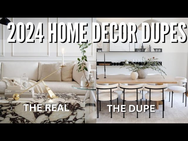 The Best Amazon Home Decor Dupes For Pottery Barn, West Elm, CB2, & Crate & Barrel