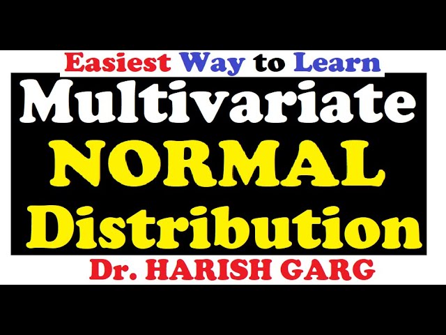 Multivariate Normal Distribution