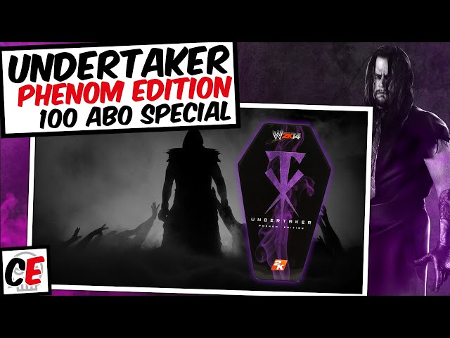 REVIEW: WWE2K14 - UNDERTAKER COLLECTORS BOX - PHENOM EDITION - 100 ABOSPECIAL