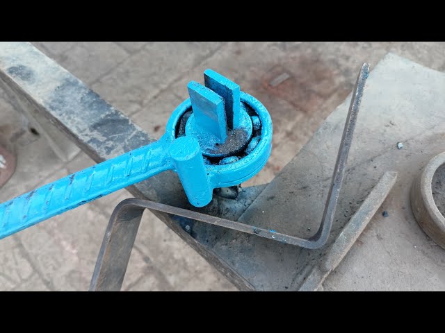 how to build flat bar bender | simple homemade powerful metal bender | diy | abdul shakoor