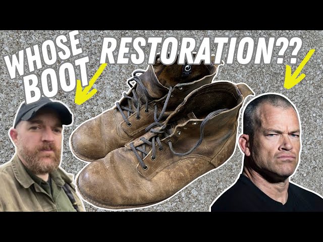 Origin Boots Makeover | Whose Boots Are These??