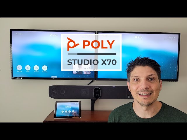 Poly Studio X70 - Unboxing, Device Overview, Room Setup & Video AI Modes Demo
