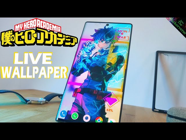 My Hero Academia / Boku no Hīrō Akademia - Android LIVE Wallpaper and Homescreen Setup [2020]-(EPIC)