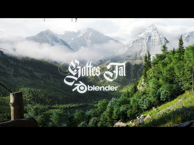 God's Valley - Blender 3D