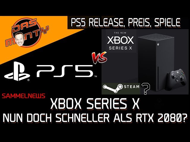 Playstation5 - Preis, Release, Spiele | Xbox Series X schneller als RTX 2080? | DasMonty