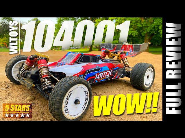 New Release! - WLTOYS 104001 RC Baja Buggy - REVIEW & GIVEAWAY 🏁
