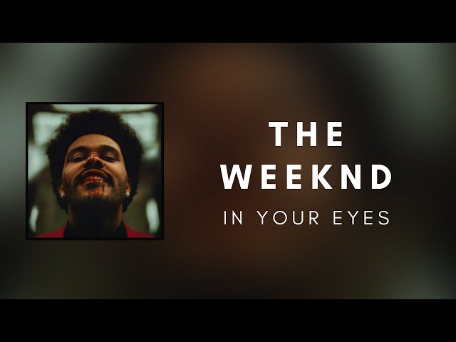 The Weeknd - In Your Eyes [INSTRUMENTAL]