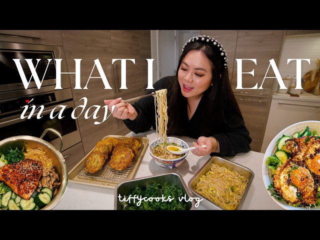 *realistic* what i eat in a day (easy comfort recipes)