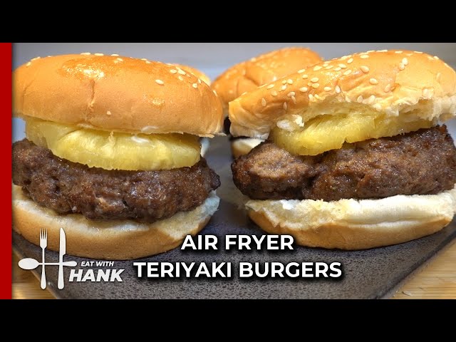 Air Fryer Teriyaki Burger Recipe