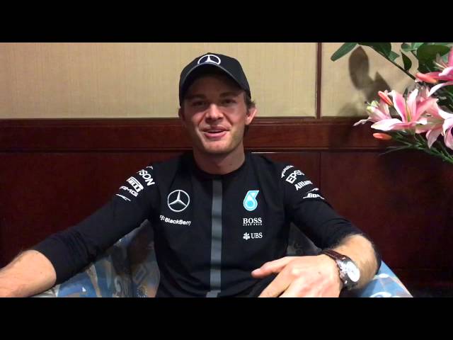 Nico Rosberg: Video Botschaft P1 Mexico GP