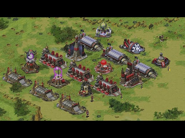 Red Alert 2 - All Vs One 11 [8] (Late Game)