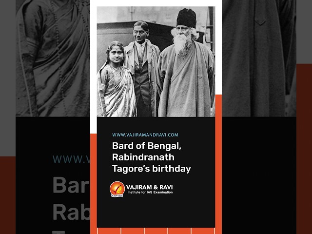 Bard of Bengal, Rabindranath(Ravindranath) Tagore’s birthday