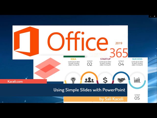 Using Simple Slides with PowerPoint to Create Outstanding Effective Presentations