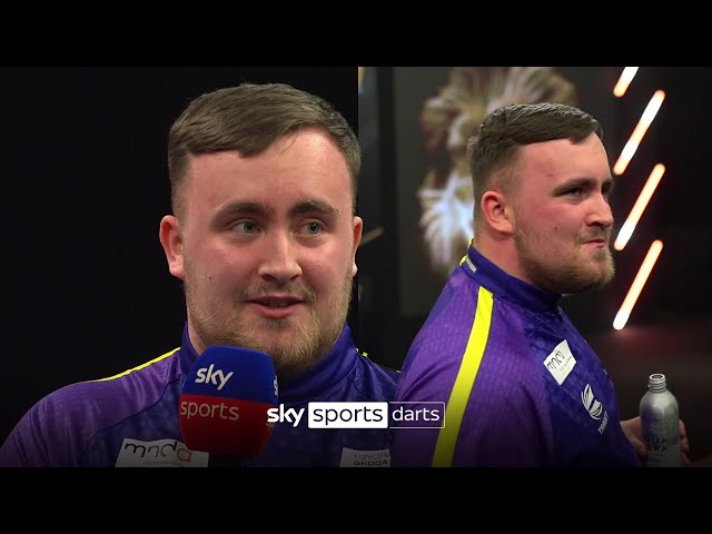 "Now I can settle!" 😅 | Luke Littler's reaction to QUALIFYING for the PL Darts play-offs