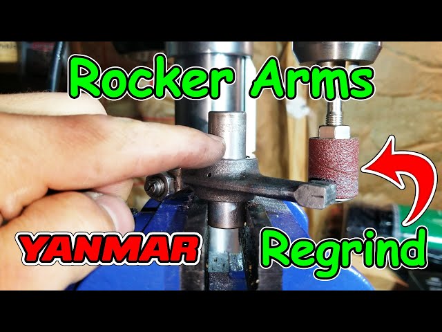 How To Regrind Yanmar Diesel Tractor Rocker Arms