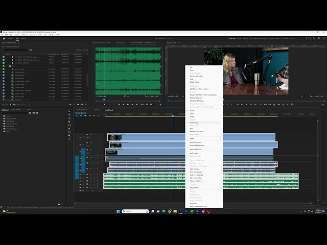 How to Sync Video in Premiere Pro