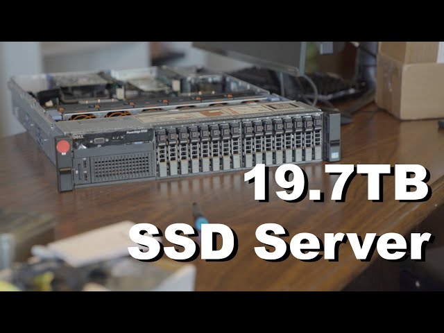 I Built a 19.7TB SSD Server