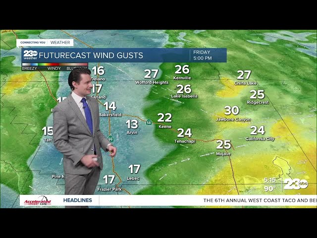 23ABC Evening weather update May 30, 2024