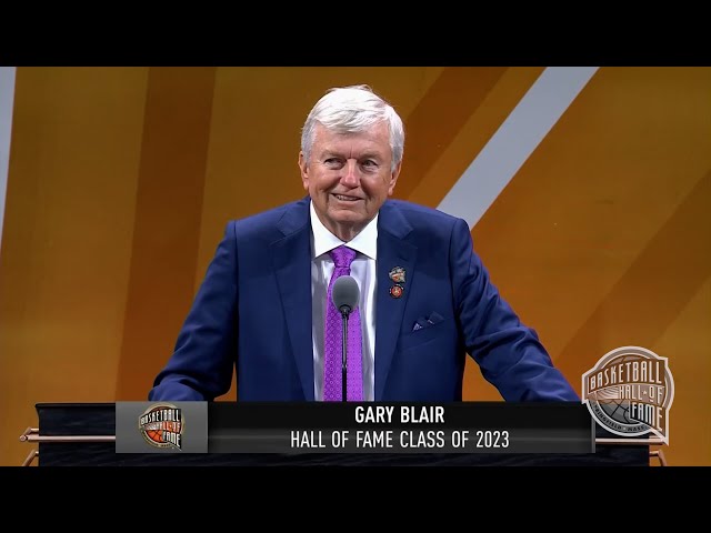 Gary Blair's Basketball Hall of Fame Enshrinement Speech