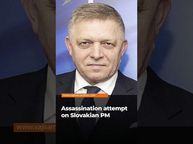 Assassination attempt on Slovakian PM